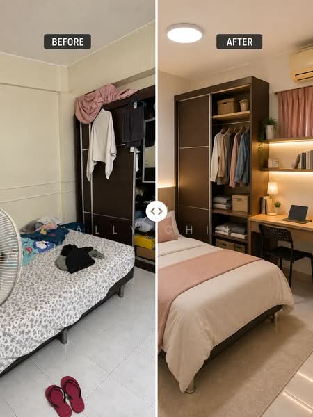 419 Hougang Avenue 8, 419 Hougang Avenue 8, Hougang / Punggol / Sengkang, 3 Bedrooms, 1,163 sqft, HDB Flat For Sale, by Ally Chin, 500227824 - Bedroom - PropertyGuru.com.sg