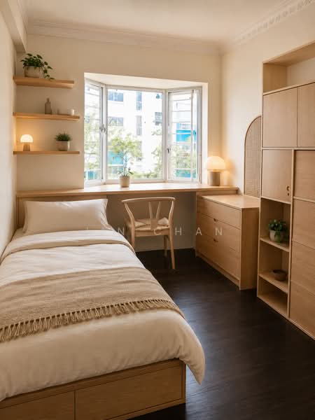 Evergreen Park, 31 Hougang Avenue 7, 3 Bedrooms, 1,066 sqft, Condominium For Sale, by Jin Chan, 500227910 - Bedroom - PropertyGuru.com.sg