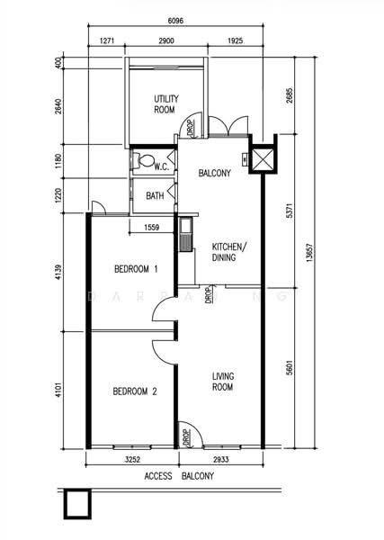 12 Lorong 7 Toa Payoh, 12 Lorong 7 Toa Payoh, 2 Bedrooms, 710 sqft, HDB Flat For Sale, by Darran Ng, 500227914 - PropertyGuru.com.sg