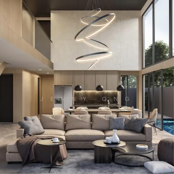 Serangoon Garden Estate, Borthwick Drive/ Bodmin Drive/ Braemar Drive, Hougang / Punggol / Sengkang, 6 Bedrooms, 4,200 sqft, Semi-Detached House For Sale, by Jenny Ong, 500227920 - Living Room - PropertyGuru.com.sg