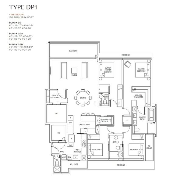 Terra Hill, 18 Yew Siang Road, 4 Bedrooms, 1,894 sqft, Condominium For Sale, by Del Leow, 500227941 - PropertyGuru.com.sg