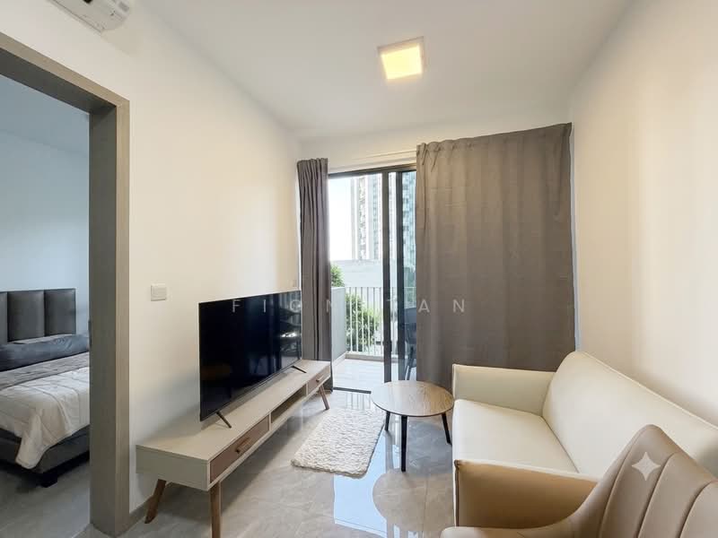 The Garden Residences, 1 Serangoon North View, 1 Bedroom, 452 sqft, Condominium For Sale, by Fion Tan, 500227945 - Living Room - PropertyGuru.com.sg