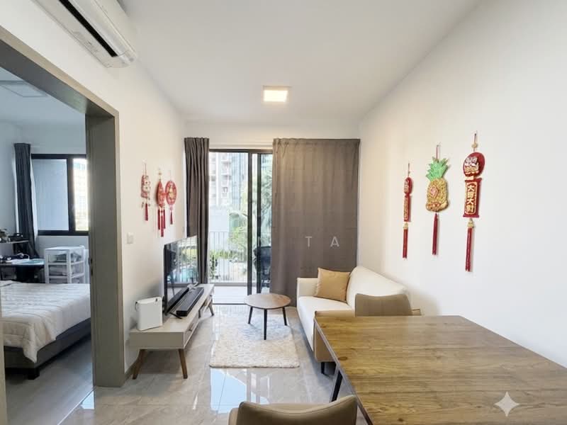 The Garden Residences, 1 Serangoon North View, 1 Bedroom, 452 sqft, Condominium For Sale, by Fion Tan, 500227945 - Living Room - PropertyGuru.com.sg