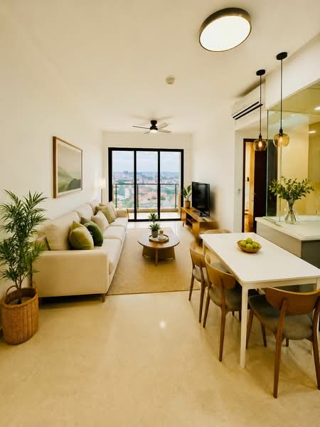 Seaside Residences, 12 Siglap Link, 2 Bedrooms, 807 sqft, Apartment For Rent, by Gina Poa, 500227964 - Living Room - PropertyGuru.com.sg
