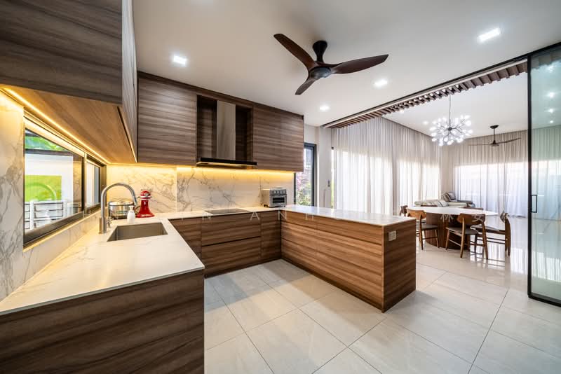 Kovan Corner Terrace | 3.5 Storeys | Renovated | 4 mins walk to MRT, , 5 Bedrooms, 3,500 sqft, Corner Terrace For Sale, by John Lin Anhong 林安鸿, 500227992 - Kitchen - PropertyGuru.com.sg
