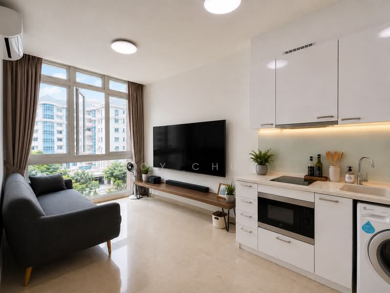 The Hillford, 178 Jln Jurong Kechil, 1 Bedroom, 398 sqft, Condominium For Sale, by Roy Chua, 500227995 - Living Room - PropertyGuru.com.sg