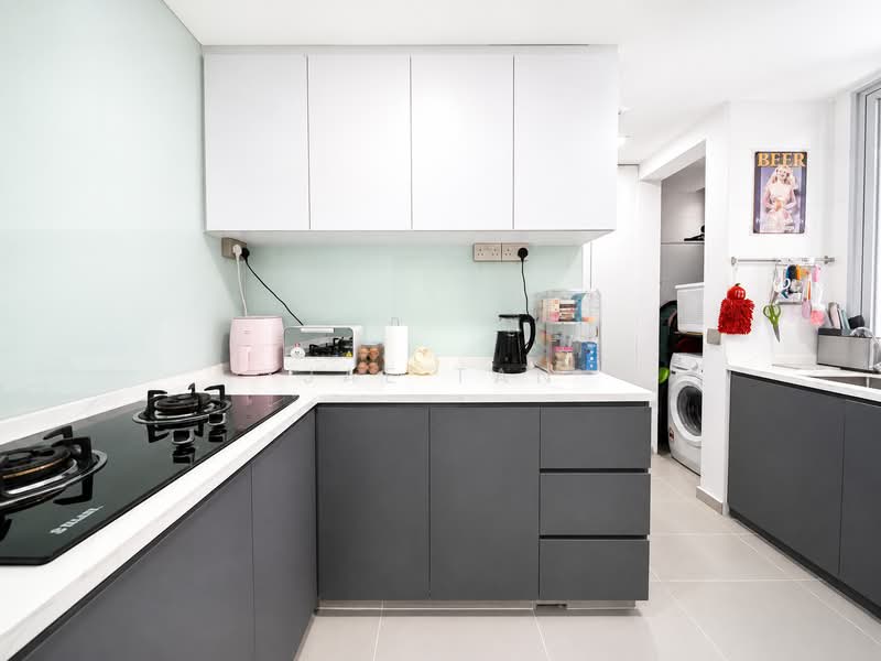 Ecopolitan, 136 Punggol Walk, 3 Bedrooms, 1,216 sqft, Executive Condominium For Sale, by Jae Tan, 500228016 - Kitchen - PropertyGuru.com.sg