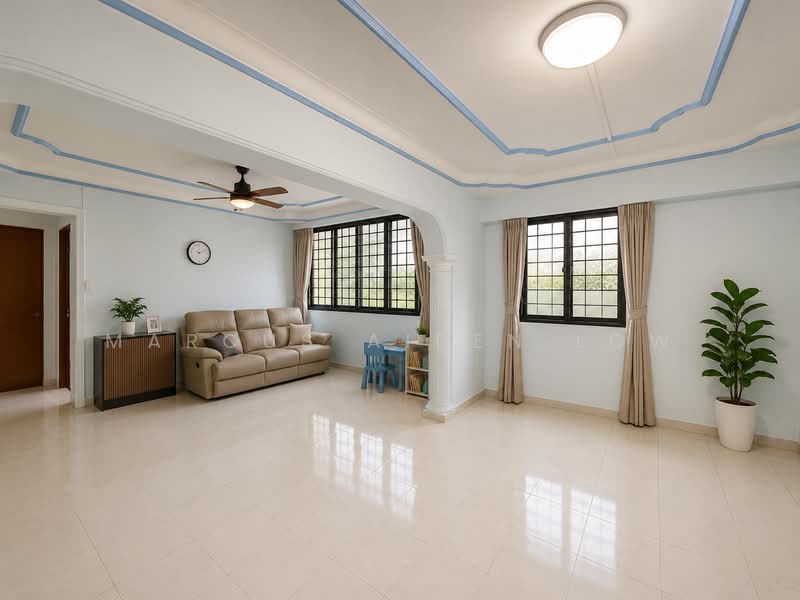 124 Pasir Ris Street 11, 124 Pasir Ris Street 11, 3 Bedrooms, 1,108 sqft, HDB Flat For Sale, by Marcus Aiden Low, 500228020 - Living Room - PropertyGuru.com.sg