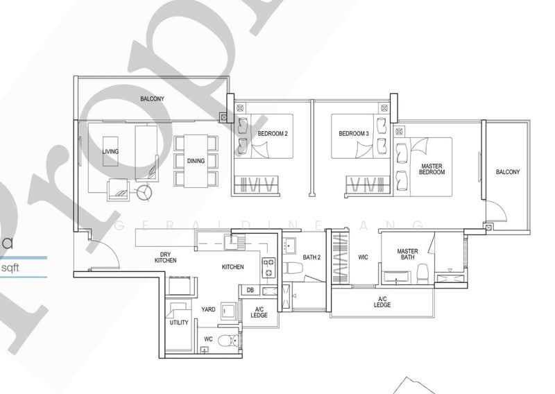 Waterbay, 45B Edgefield Plains, 3 Bedrooms, 1,076 sqft, Executive Condominium For Sale, by Geraldine Ang, 500228036 - PropertyGuru.com.sg