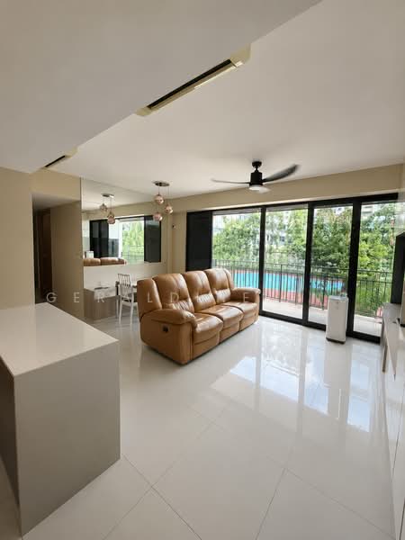 Waterbay, 45B Edgefield Plains, 3 Bedrooms, 1,076 sqft, Executive Condominium For Sale, by Geraldine Ang, 500228036 - Living Room - PropertyGuru.com.sg