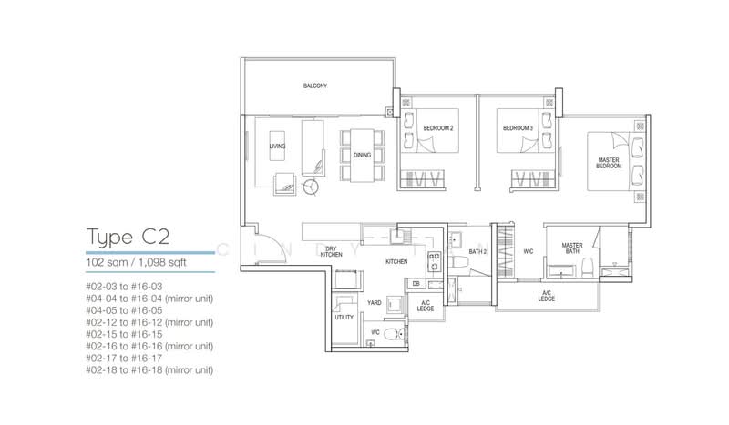 Waterbay, 45A Edgefield Plains, 3 Bedrooms, 1,098 sqft, Executive Condominium For Sale, by Cindy Tan, 500228047 - PropertyGuru.com.sg