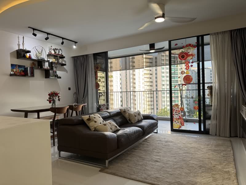 Waterbay, 45A Edgefield Plains, 3 Bedrooms, 1,098 sqft, Executive Condominium For Sale, by Cindy Tan, 500228047 - Living Room - PropertyGuru.com.sg