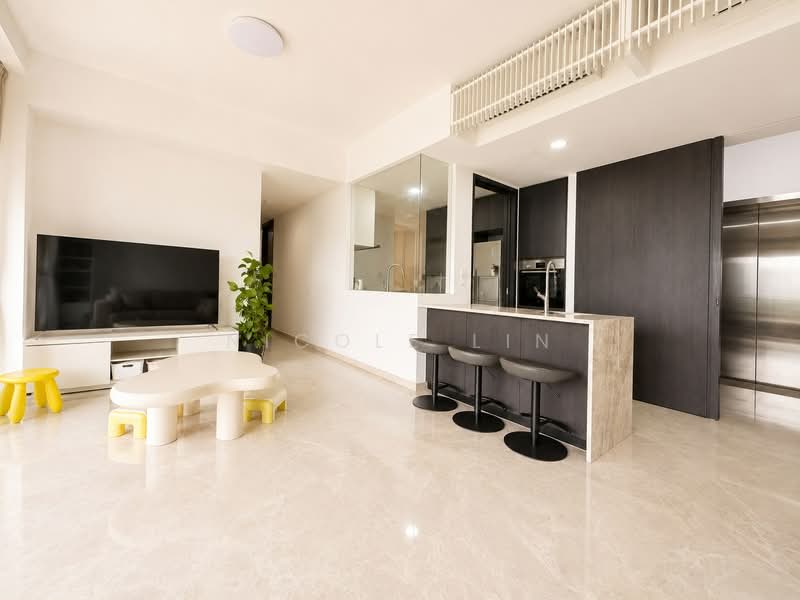 LIV @ MB, 114A Arthur Road, 3 Bedrooms, 1,270 sqft, Condominium For Rent, by Nicole Lin, 500228055 - Living room 2 - PropertyGuru.com.sg