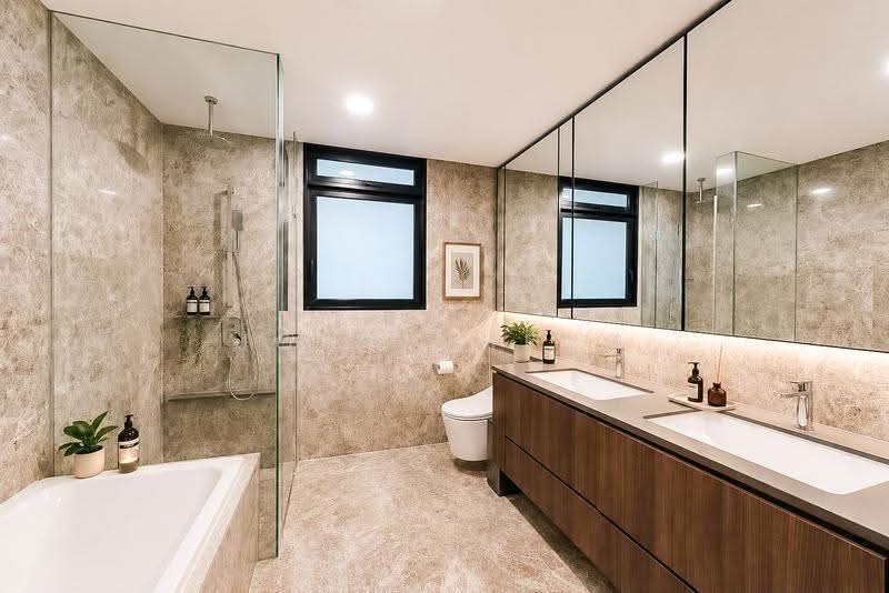 Kopar At Newton, 8 Makeway Avenue, Orchard / River Valley, 4 Bedrooms, 1,528 sqft, Condominium For Sale, by Joan Cheng, 500228058 - Bathroom - PropertyGuru.com.sg