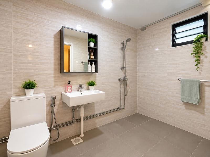 230F Tampines Street 24, 230F Tampines Street 24, Pasir Ris / Tampines, 4 Bedrooms, 1,614 sqft, HDB Flat For Sale, by Ken Tay, 500228066 - Bathroom - PropertyGuru.com.sg