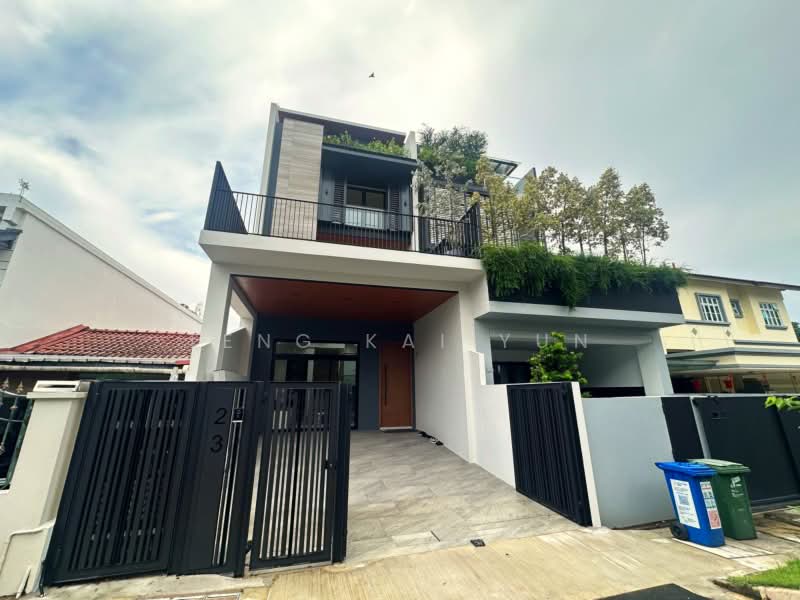 Brand New Freehold Inter-Terrace at Sembawang Straits Estate, 23 Jalan Sankam, 5 Bedrooms, 4,834 sqft, Terraced House For Sale, by Teng Kai Yun, 500228072 - Exterior - PropertyGuru.com.sg