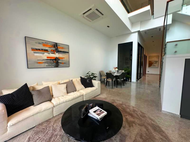 Brand New Freehold Inter-Terrace at Sembawang Straits Estate, 23 Jalan Sankam, 5 Bedrooms, 4,834 sqft, Terraced House For Sale, by Teng Kai Yun, 500228072 - Living Room - PropertyGuru.com.sg