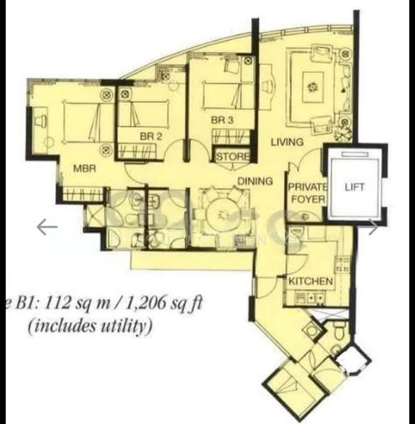 Palm Gardens, 2E Hong San Walk, 3 Bedrooms, 1,206 sqft, Condominium For Sale, by Paul Ang, 500228073 - PropertyGuru.com.sg