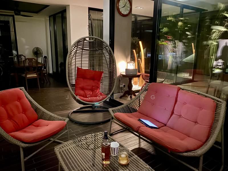 Washingtonia Villa, Tamarind Road, Seletar / Yio Chu Kang, 5 Bedrooms, 5,880 sqft, Semi-Detached House For Sale, by Jason Ong, 500228075 - Living Room - PropertyGuru.com.sg