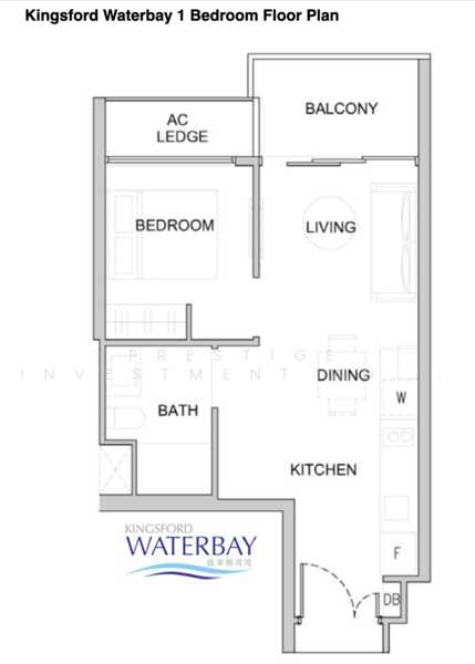Kingsford Waterbay, 84 Upper Serangoon View, 1 Bedroom, 474 sqft, Condominium For Sale, by ALAN, 500228077 - PropertyGuru.com.sg