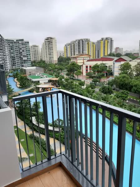 Kingsford Waterbay, 84 Upper Serangoon View, 1 Bedroom, 474 sqft, Condominium For Sale, by ALAN, 500228077 - Balcony - PropertyGuru.com.sg