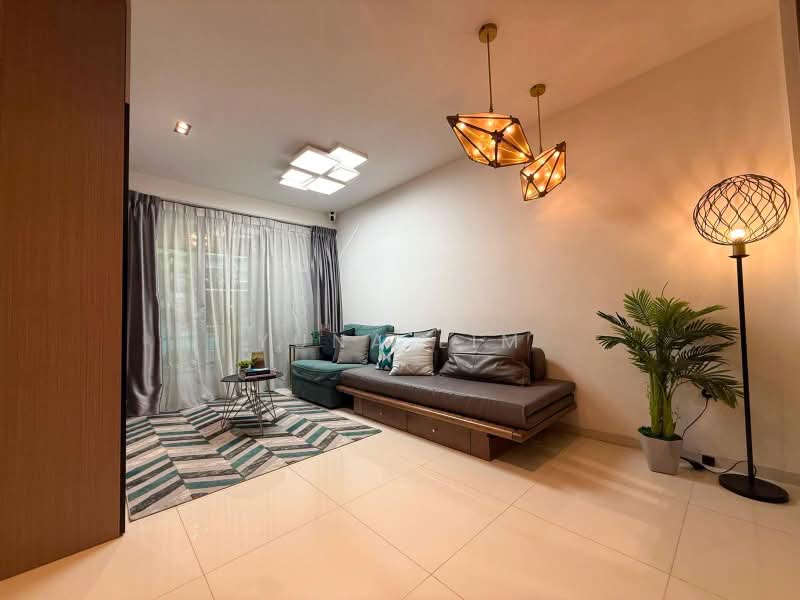 The Terrace, 88 Edgedale Plains, 3 Bedrooms, 1,076 sqft, Executive Condominium For Sale, by Yuna Lim, 500228082 - Living Room - PropertyGuru.com.sg