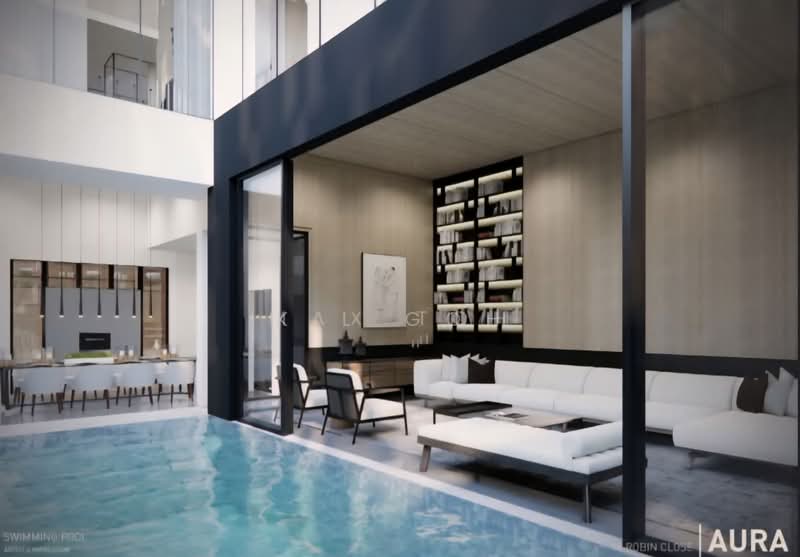 LANDED7772@Brand New Semi D With Basement, Attic, Pool, Lift, Steven Road, Robin Close, Orchard, 6 Bedrooms, 8,500 sqft, Semi-Detached House For Sale, by K L Goh, 500228095 - Living Room - PropertyGuru.com.sg