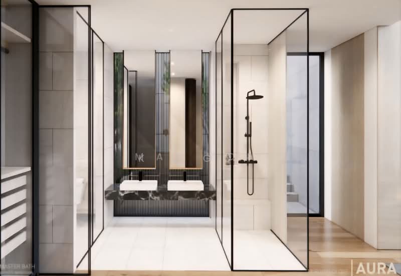 LANDED7772@Brand New Semi D With Basement, Attic, Pool, Lift, Steven Road, Robin Close, Orchard, 6 Bedrooms, 8,500 sqft, Semi-Detached House For Sale, by K L Goh, 500228095 - Bathroom - PropertyGuru.com.sg