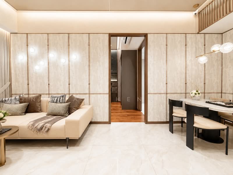 One Marina Gardens, 5 Marina Gardens Lane, 2 Bedrooms, 657 sqft, Condominium For Sale, by Wong Lay Cheng (黄丽清), 500228107 - Living Room - PropertyGuru.com.sg