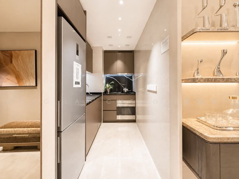 One Marina Gardens, 5 Marina Gardens Lane, 2 Bedrooms, 657 sqft, Condominium For Sale, by Wong Lay Cheng (黄丽清), 500228107 - Kitchen - PropertyGuru.com.sg