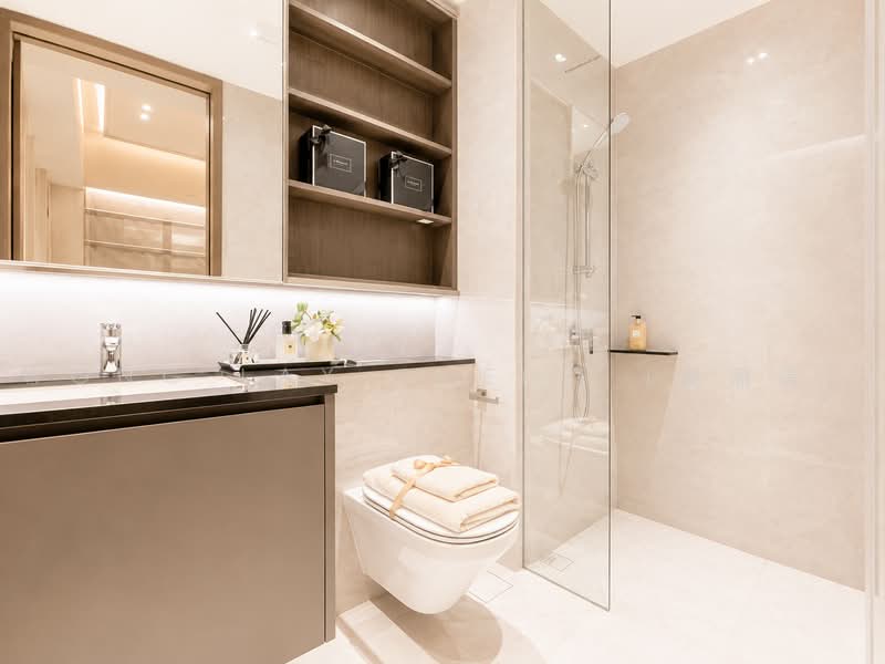 One Marina Gardens, 5 Marina Gardens Lane, 2 Bedrooms, 657 sqft, Condominium For Sale, by Wong Lay Cheng (黄丽清), 500228107 - Bathroom - PropertyGuru.com.sg