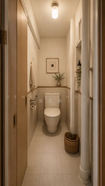 93 Commonwealth Drive, 93 Commonwealth Drive, 2 Bedrooms, 646 sqft, HDB Flat For Sale, by Denyse Chong 张芸珊, 500228125 - Bathroom - PropertyGuru.com.sg