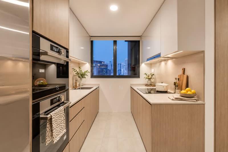 Avenue South Residence, 1 Silat Avenue, 4 Bedrooms, 1,496 sqft, Condominium For Sale, by Shu Wen Low, 500228148 - Kitchen - PropertyGuru.com.sg