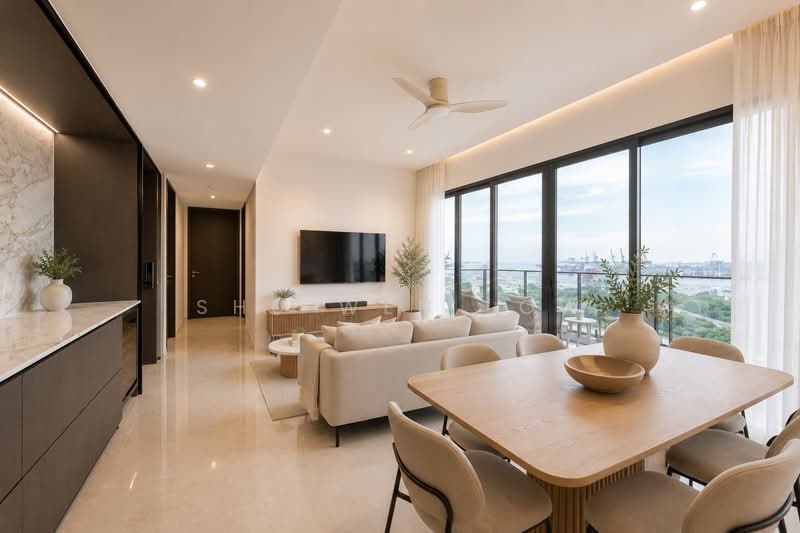 Avenue South Residence, 1 Silat Avenue, 4 Bedrooms, 1,496 sqft, Condominium For Sale, by Shu Wen Low, 500228148 - Living Room - PropertyGuru.com.sg