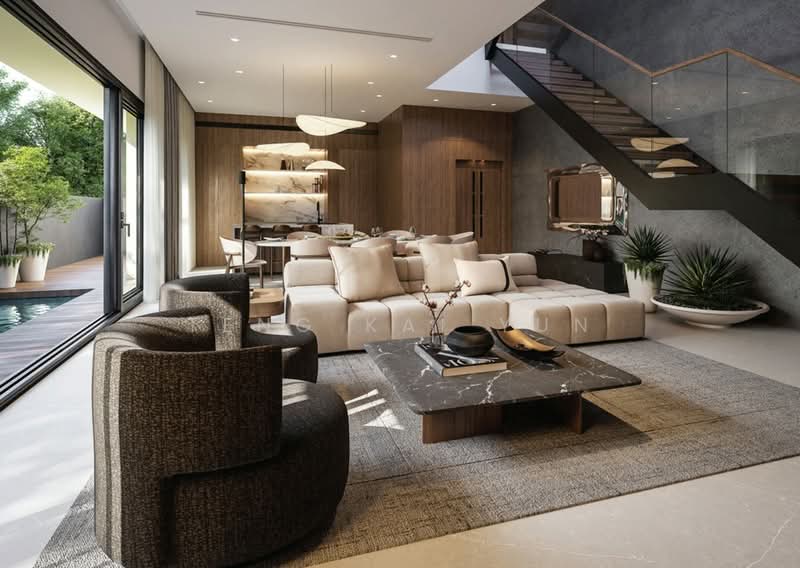 ☆ MARINA PARADE/EAST COAST Brand New Freehold Semi-Detached Homes ☆, Tay Lian Teck Road, East Coast / Marine Parade, 5 Bedrooms, 6,178 sqft, Semi-Detached House For Sale, by Teng Kai Yun, 500228162 - Living Room - PropertyGuru.com.sg