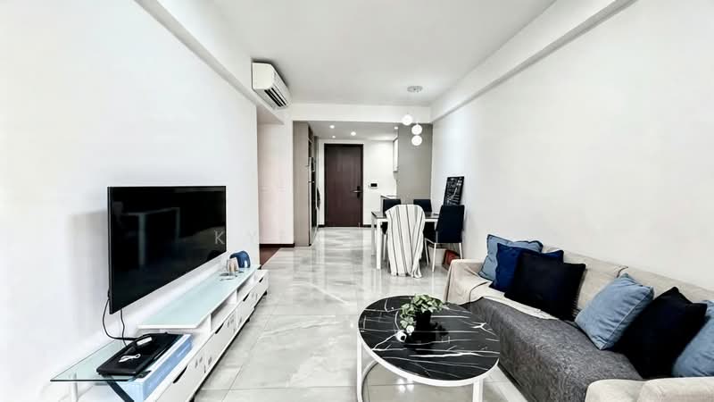 Lake Grande, 8 Jurong Lake Link, 2 Bedrooms, 614 sqft, Condominium For Rent, by Kyean Lim, 500228166 - Living Room - PropertyGuru.com.sg