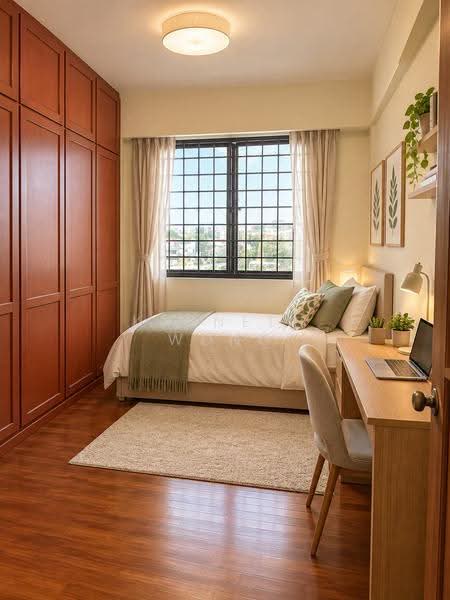 Simei Green Condominium, 3 Simei Street 4, Pasir Ris / Tampines, 3 Bedrooms, 1,249 sqft, Condominium For Sale, by Kenneth Wong, 500228173 - Bedroom - PropertyGuru.com.sg