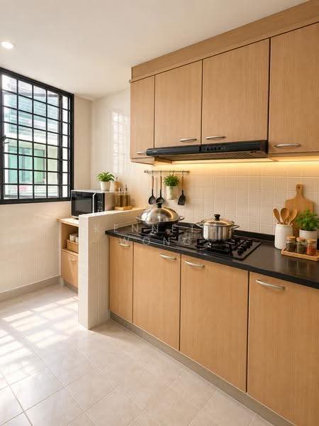 Simei Green Condominium, 3 Simei Street 4, Pasir Ris / Tampines, 3 Bedrooms, 1,249 sqft, Condominium For Sale, by Kenneth Wong, 500228173 - Kitchen - PropertyGuru.com.sg