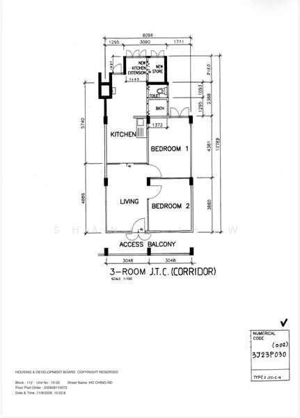 112 Ho Ching Road, 112 Ho Ching Road, 2 Bedrooms, 732 sqft, HDB Flat For Sale, by Shanel Liew, 500228176 - PropertyGuru.com.sg