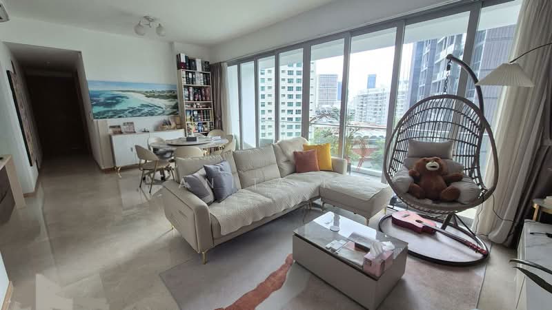 Martin Place Residences, 6 Martin Place, 3 Bedrooms, 1,421 sqft, Condominium For Sale, by Anita Ku, 500228182 - Living Room - PropertyGuru.com.sg