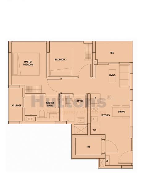 Orchard Sophia, 130 Sophia Road, 2 Bedrooms, 646 sqft, Condominium For Rent, by Melissa Cheng 郑芷君, 500228216 - PropertyGuru.com.sg