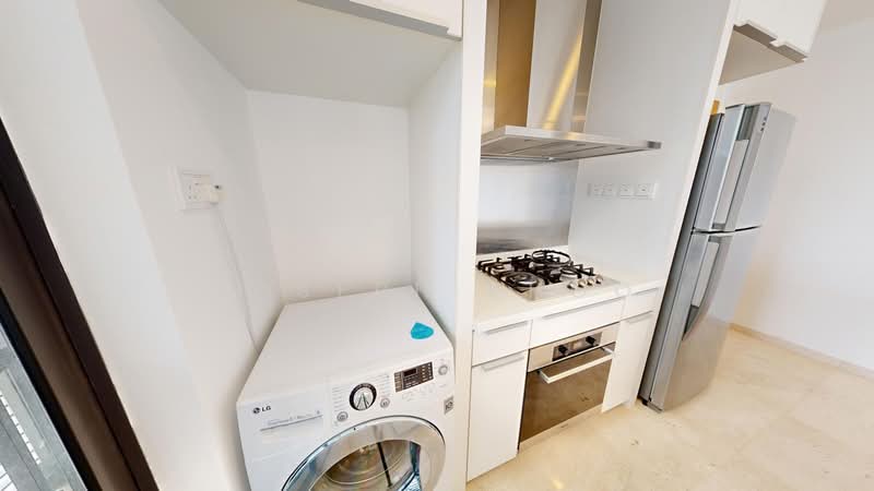 Trilight, 7 Newton Road, 2 Bedrooms, 1,163 sqft, Condominium For Rent, by Joseph Khoo, 500228223 - Kitchen - PropertyGuru.com.sg