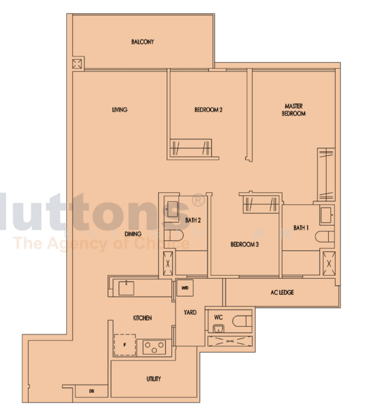Treasure at Tampines, 37 Tampines Lane, Pasir Ris / Tampines, 3 Bedrooms, 1,087 sqft, Condominium For Sale, by Ray Gin 芮儆, 500228227 - PropertyGuru.com.sg
