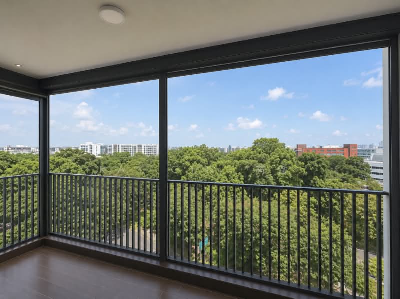 Treasure at Tampines, 37 Tampines Lane, Pasir Ris / Tampines, 3 Bedrooms, 1,087 sqft, Condominium For Sale, by Ray Gin 芮儆, 500228227 - Balcony - PropertyGuru.com.sg