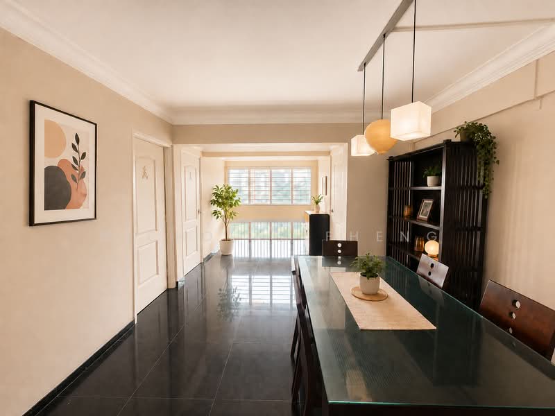 605 Clementi West Street 1, 605 Clementi West Street 1, 3 Bedrooms, 1,281 sqft, HDB Flat For Sale, by Nicholas Fheng, 500228252 - Dining Room - PropertyGuru.com.sg