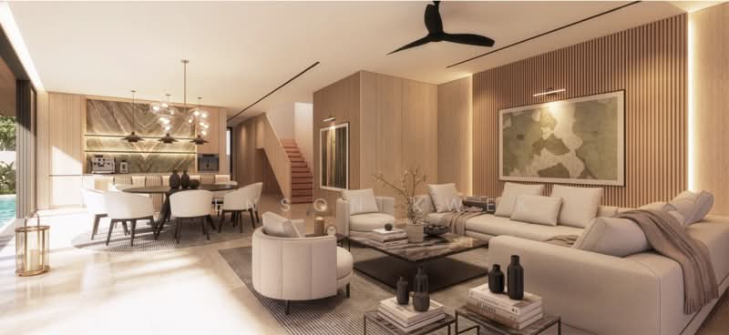 Brand New 2.5 Storey Semi-D @ Gilstead Road, Gilstead Road, Gentle Road, Buckley Road, Dunearn Road, Dyson, Chancery Hill, Novena MRT, 6 Bedrooms, 7,200 sqft, Semi-Detached House For Sale, by Denson Kwek, 500228278 - Living Room - PropertyGuru.com.sg