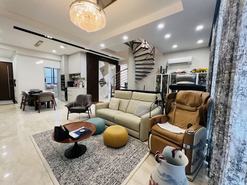 D'Dalvey, 23 Dalvey Estate, 3 Bedrooms, 2,045 sqft, Condominium For Sale, by Emily Yeo 杨莉冰, 500228292 - Living Room - PropertyGuru.com.sg