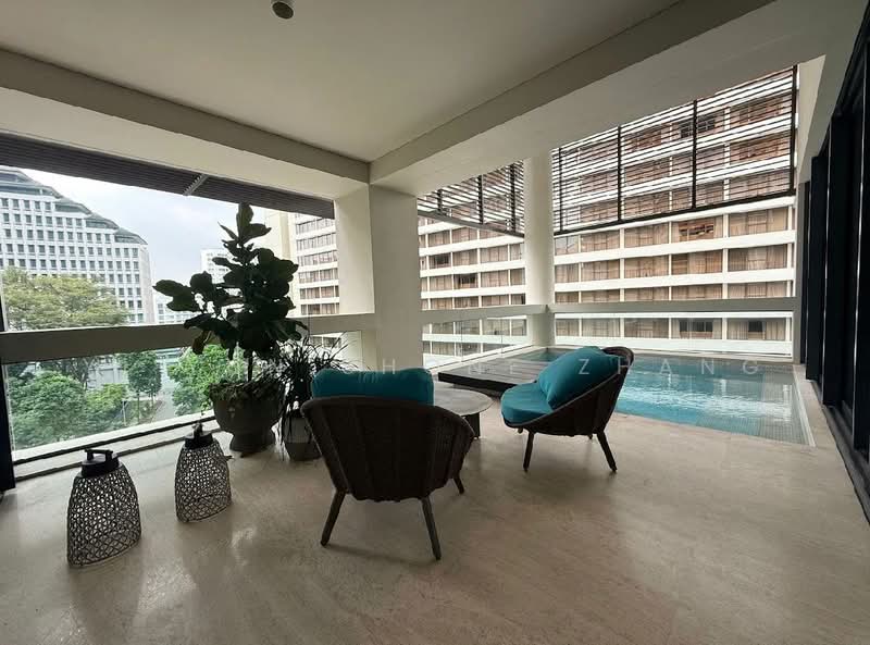 Hana, 8 Tomlinson Road, 4 Bedrooms, 3,531 sqft, Apartment For Rent, by Yi Yun Shone Zhang, 500228294 - Balcony - PropertyGuru.com.sg