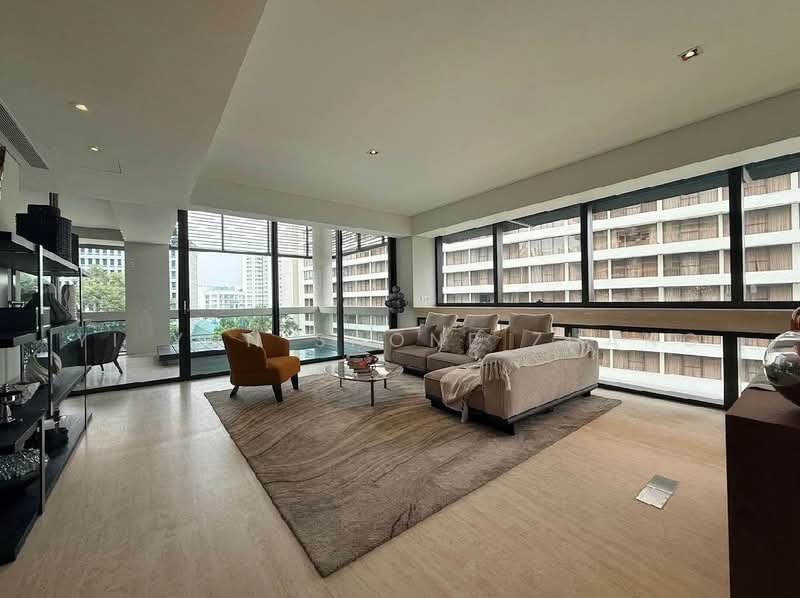 Hana, 8 Tomlinson Road, 4 Bedrooms, 3,531 sqft, Apartment For Rent, by Yi Yun Shone Zhang, 500228294 - Living Room - PropertyGuru.com.sg