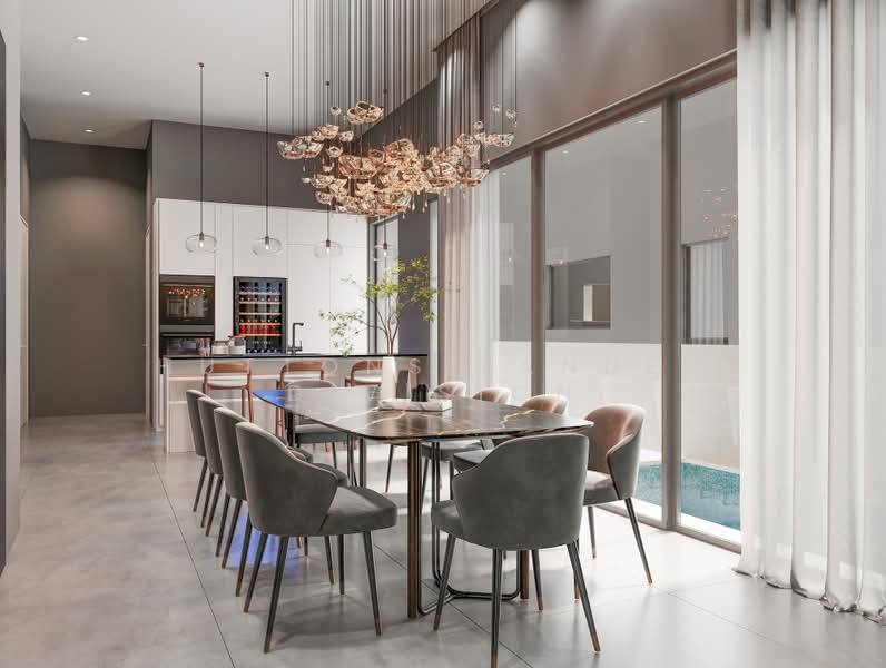 A duo of freehold detached homes near East Coast Park, , 5 Bedrooms, 9,280 sqft, Detached House For Sale, by SEN YAP, 500228302 - Dining Room - PropertyGuru.com.sg